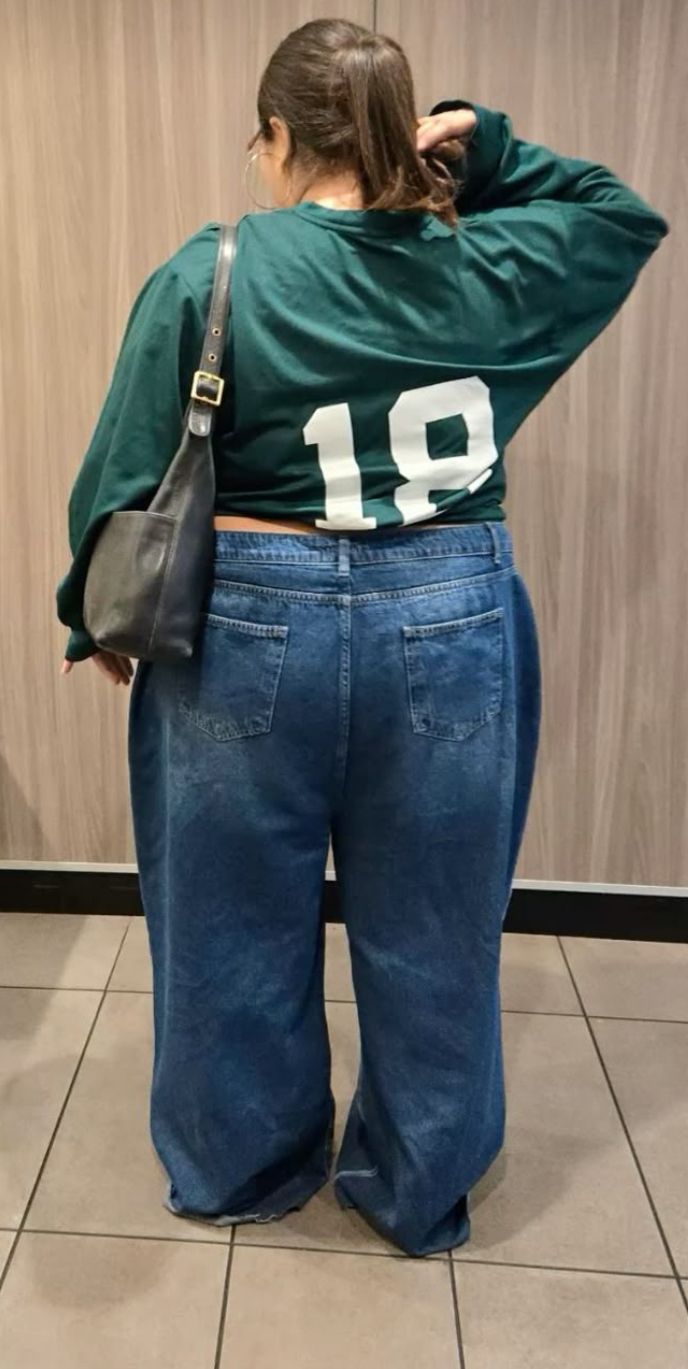 Blue-Jeans For Plus Size