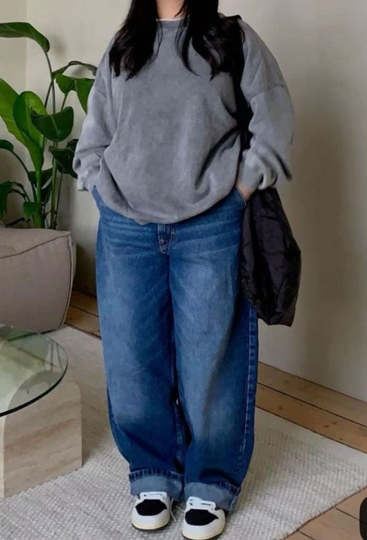 Blue-Jeans For Plus Size